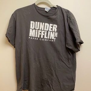 Dunder Mifflin gray t shirt